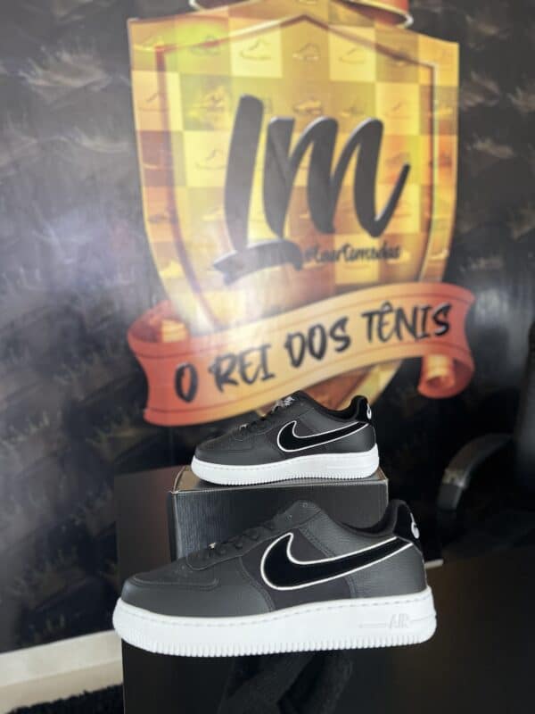 Nike Airforc preto Branco Premium