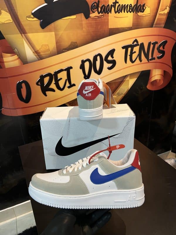 Nike Airforc cinza tricolor